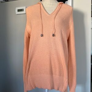 Peach Sonoma Hoodie Sweater - Size XL EUC